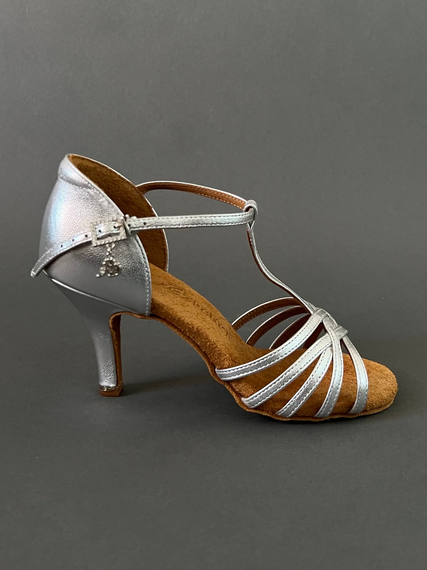 Model 2387 Silver leather