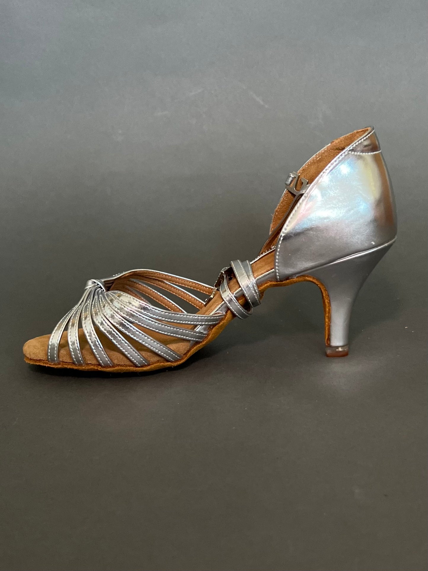 Model 2398 in Silver Leather