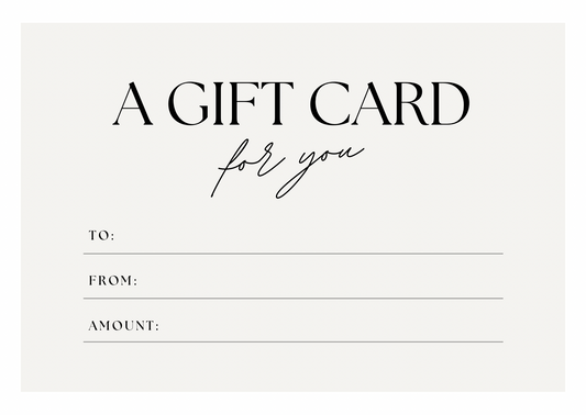 Gift card